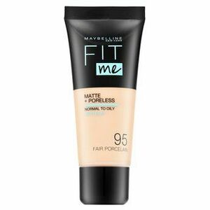 Maybelline Fit Me! Foundation Matte + Poreless tekutý make-up s matujícím účinkem 095 Fair Porcelain 30 ml obraz