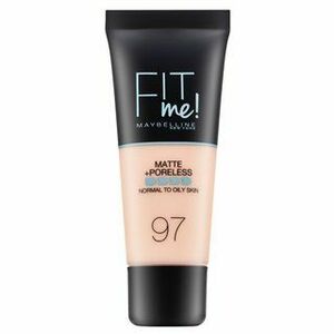 Maybelline Fit Me! Foundation Matte + Poreless tekutý make-up s matujícím účinkem 097 Natural Porcelain 30 ml obraz