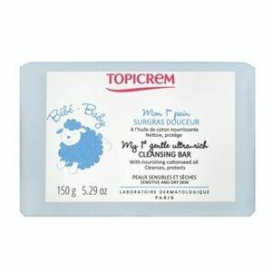 Topicrem Bébé My 1st Gentle Ultra-Rich Cleansing Bar mýdlo pro děti 150 g obraz