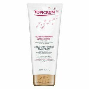 Topicrem Ultra-Moisturizing Pearly Body hydratační tělové mléko s perleťovým leskem 200 ml obraz