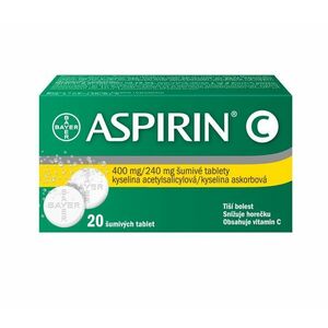 Aspirin C 20 šumivých tablet obraz