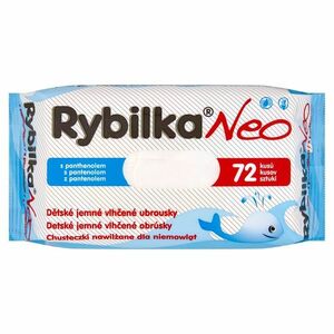 Rybilka Neo s panthenolem vlhčené ubrousky 72 ks obraz