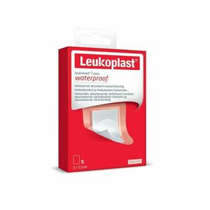 Leukoplast Leukomed T Plus Transparentní náplast s polštářkem 5 x 7, 2 cm 5 ks obraz