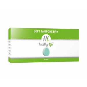 Healthy life Soft tampons Dry 10 ks obraz