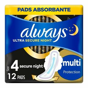 Always Ultra Extra Night Protection vložky 12 ks obraz