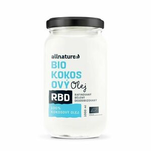 Allnature Kokosový olej BIO bez vůně 1000 ml obraz