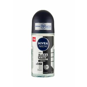 Nivea MEN AP Black&White Invisible Original kuličkový antiperspirant 50 ml obraz