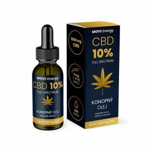 MOVit Energy CBD 10% Full Spectrum konopný olej 10 ml obraz