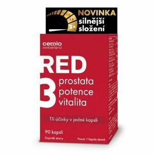 Cemio RED3 90 kapslí obraz