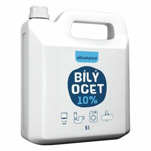 Allnature Bílý ocet 10% 5000 ml obraz