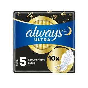 Always 5 Secure Night Extra Protection vložky 10 ks obraz