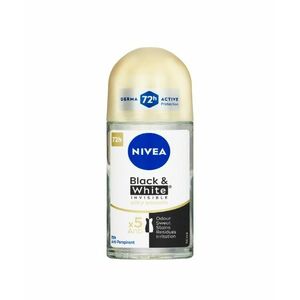 Nivea Black & White Invisible Silky Smooth kuličkový antiperspirant 50 ml obraz