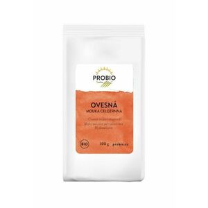 PROBIO Mouka ovesná celozrnná instantní BIO 300 g obraz