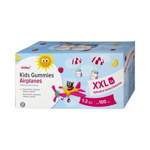 Dr. Max Kids Gummies Airplanes XXL 100 ks obraz