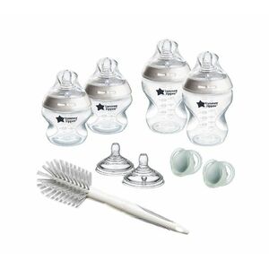 Tommee Tippee Natural Start Anti-Colic Samosterilizační lahvičky 0m+ novorozenecký starter kit bílý obraz