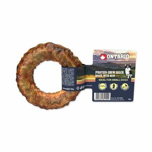 Ontario Protein Chew Snack Bagel with Beef obraz