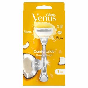 Gillette Venus Platinum ComfortGlide Coconut dámský holicí strojek + 1 hlavice obraz