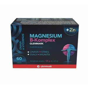 Glenmark Magnesium B-komplex 60 tablet obraz