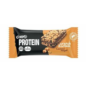 Corny Protein Crunch & Cream karamel-nugát 35 g obraz