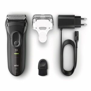 Braun Series 3 Pro Skin 3020s pánský elektrický holicí strojek černý obraz