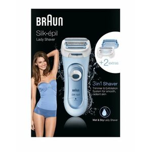 Braun Lady Style 5160 dámský holicí strojek Blue obraz