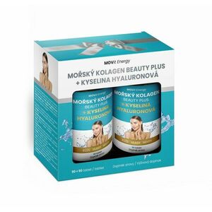 MOVit Energy Mořský kolagen Beauty Plus dárkový balíček 90+90 tablet obraz