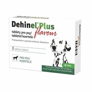 Dehinel Plus Flavour Tablety pro psy 2 tablety obraz