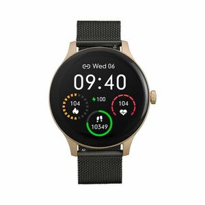 Garett Smartwatch Classy smart hodinky Gold Black Steel obraz