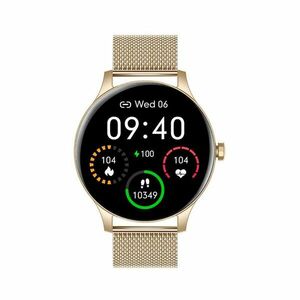 Garett Smartwatch Classy smart hodinky Gold Steel obraz