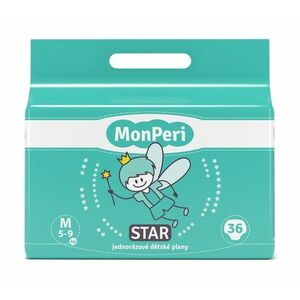 MonPeri Star M 5-9 kg dětské pleny 36 ks obraz