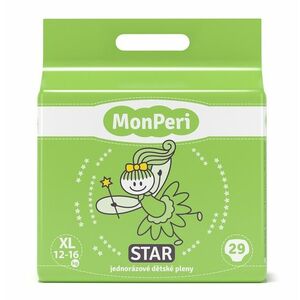 MonPeri Star XL 12-16 kg dětské pleny 29 ks obraz