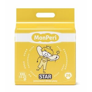 MonPeri Star XXL 13-25 kg dětské pleny 26 ks obraz