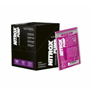 Prom-IN Nitrox Pump Extreme Malina 10x15 g obraz