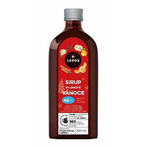 Leros Sirup Bylinkové Vánoce 250 ml obraz