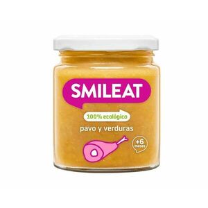 Smileat BIO příkrm krůta se zeleninou s extra panenským olivovým olejem 6M+ 230 g obraz