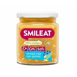 Smileat BIO příkrm quinoa s červenou čočkou a zeleninou 10M+ 230 g obraz