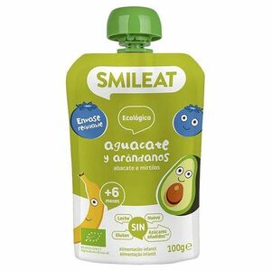 Smileat BIO kapsička jablko banán avokádo a borůvky 6M+ 100 g obraz