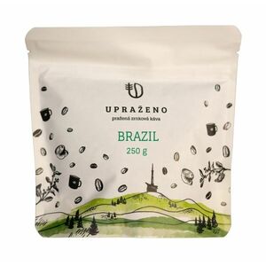 Upraženo Brazil pražená zrnková káva 250 g obraz