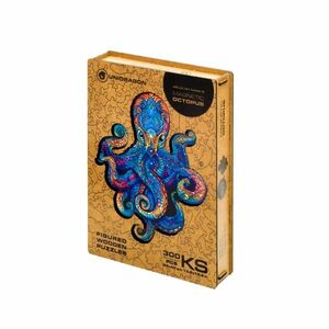 Unidragon Dřevěné puzzle Magnetic Octopus 300 ks obraz