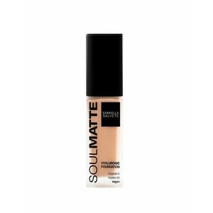 Gabriella Salvete Soulmatte Foundation Hyaluronic 04 Warm Golden Sand make-up 30 ml obraz