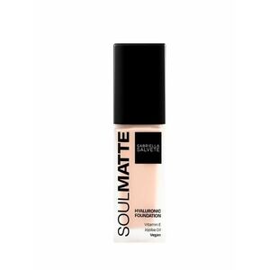 Gabriella Salvete Soulmatte Foundation Hyaluronic 01 Cold Porcelain make-up 30 ml obraz