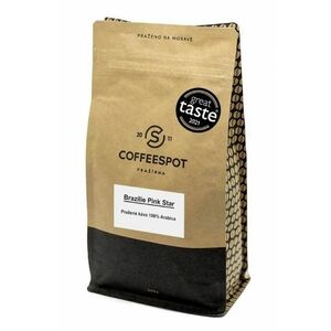 Coffeespot Brazílie Pink Star Scr. 19 zrnková káva 500 g obraz