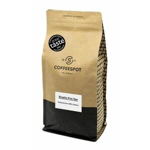 Coffeespot Brazílie Pink Star Scr. 19 zrnková káva 1000 g obraz