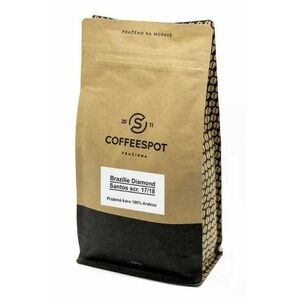 Coffeespot Brazílie Diamond Santos zrnková káva 500 g obraz