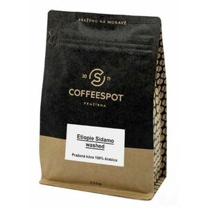 Coffeespot Etiopie Sidamo Washed zrnková káva 250 g obraz