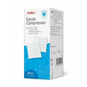 Dr. Max Gauze Compresses 5x5 cm 100 ks obraz