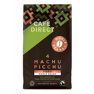 Cafédirect BIO Machu Picchu SCA 82 zrnková káva 750 g obraz