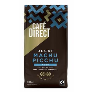 Cafédirect Machu Picchu SCA 82 mletá káva bez kofeinu 200 g obraz