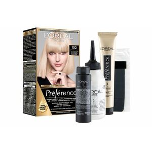 Loréal Paris Preference 102 velmi světlá blond duhová obraz