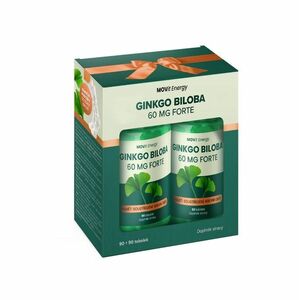 MOVit Energy Ginkgo Biloba 60 mg Forte dárkové balení 90+90 tobolek obraz